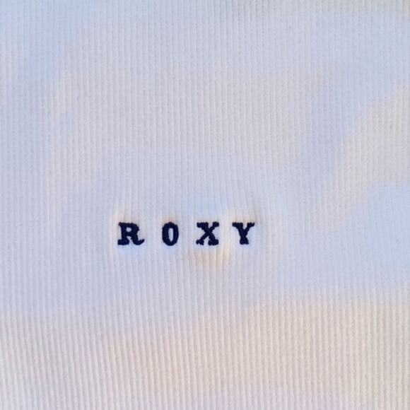 Roxy ICONIC DAYS Crop Top White XS NWT RARE - Picture 5 of 9